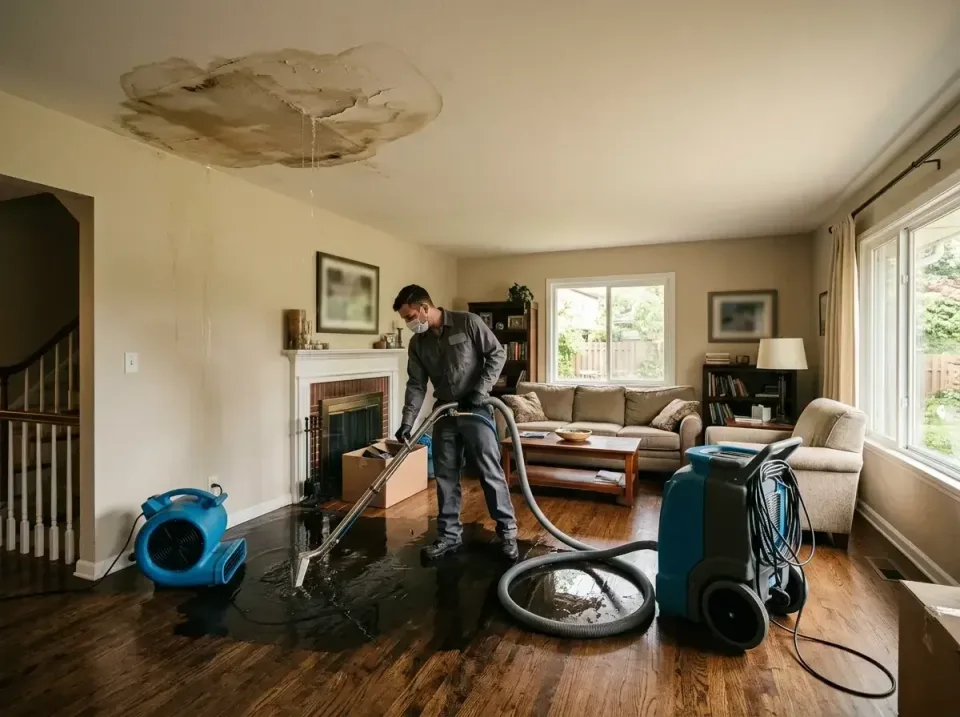 attic-pipe-burst-ceiling-drip-008 — frequently asked questions, Water Damage Restoration & Carpet Care in Pepper Pike, OH